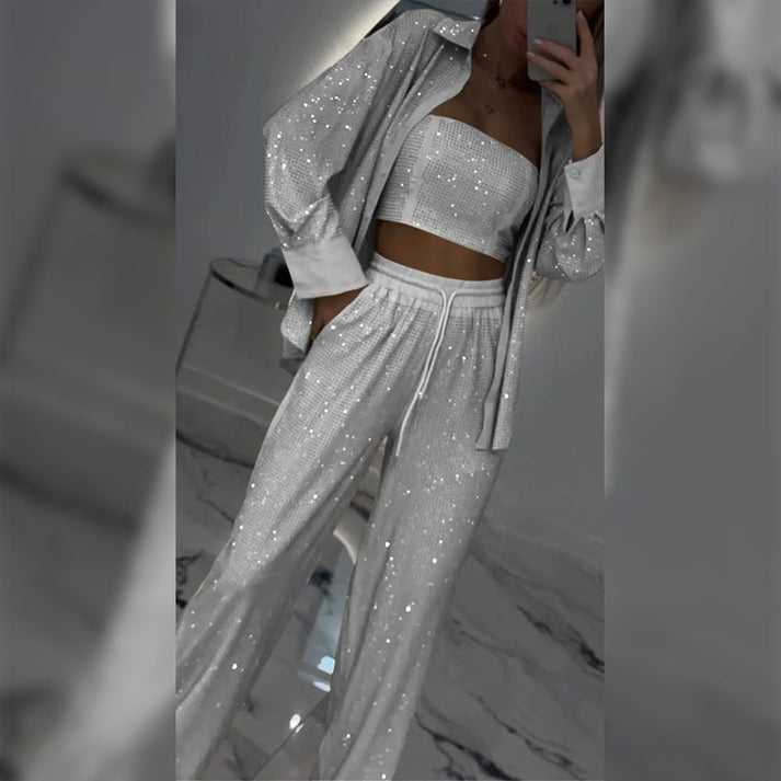 Dreiteiliges Set aus Paris