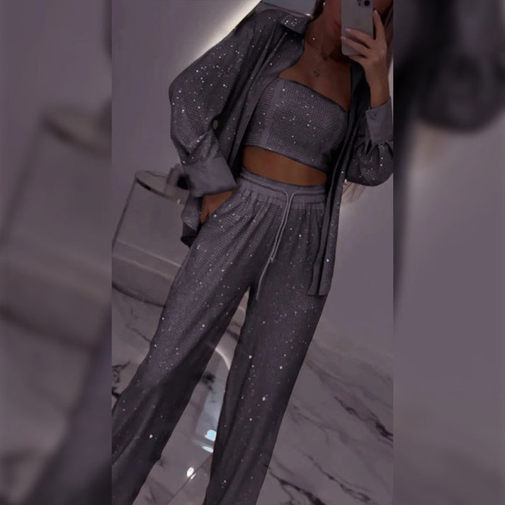 Dreiteiliges Set aus Paris