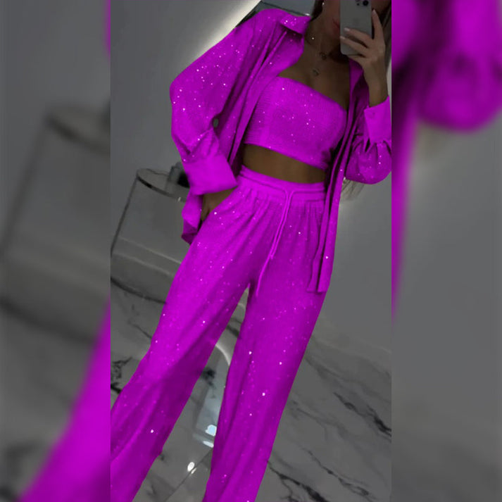 Dreiteiliges Set aus Paris