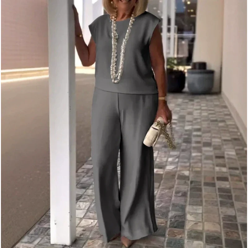 TUANA -  Set mit Bluse und weiten Hosen