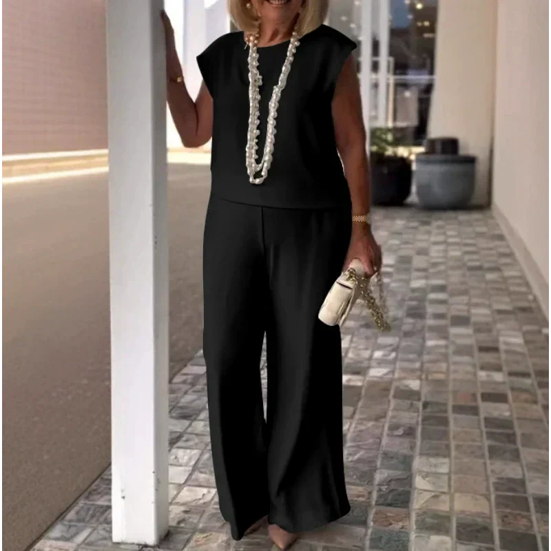 TUANA -  Set mit Bluse und weiten Hosen
