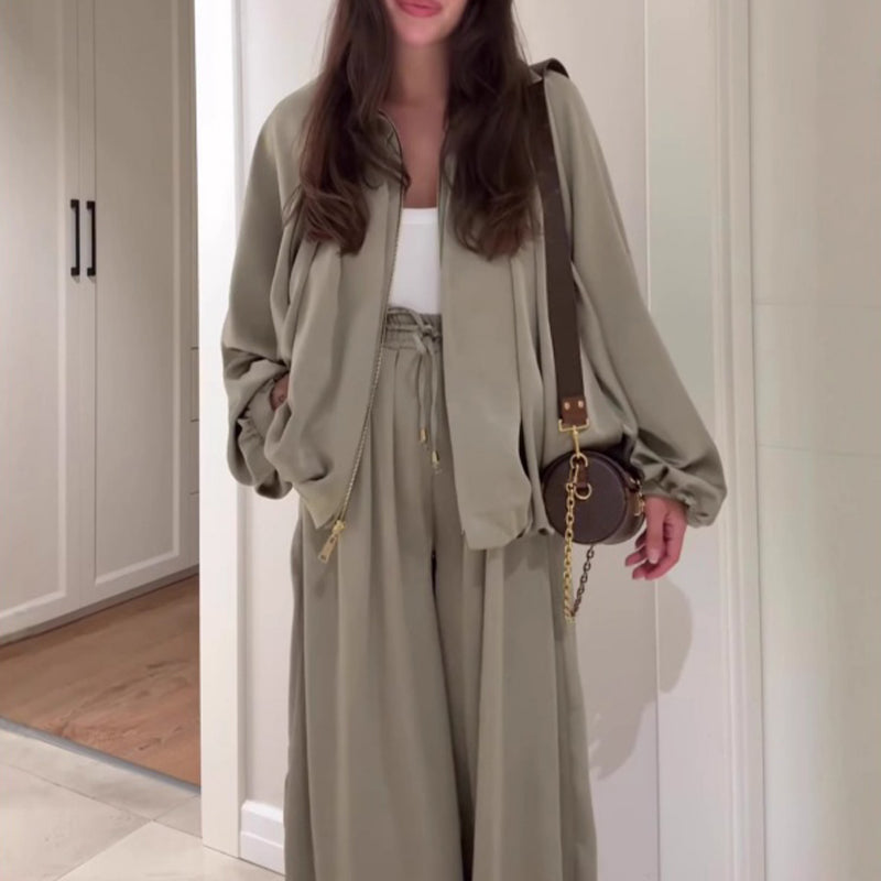 ModeGeist | Übergroßes Set aus Jacke und Hose