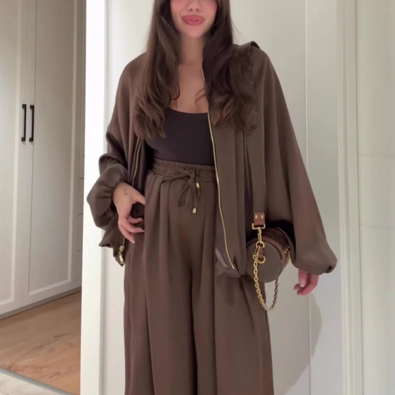 ModeGeist | Übergroßes Set aus Jacke und Hose