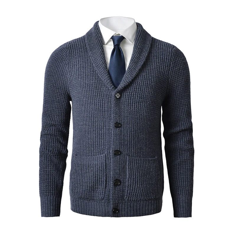 Männers Strickjacke im eleganten Stil - Volkeas