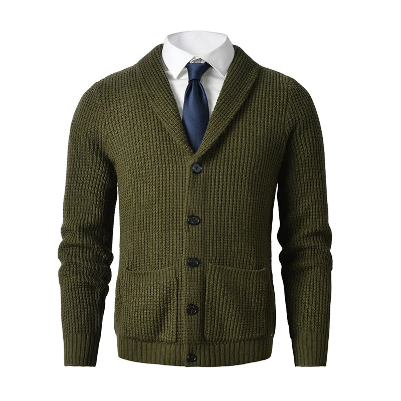 Männers Strickjacke im eleganten Stil - Volkeas