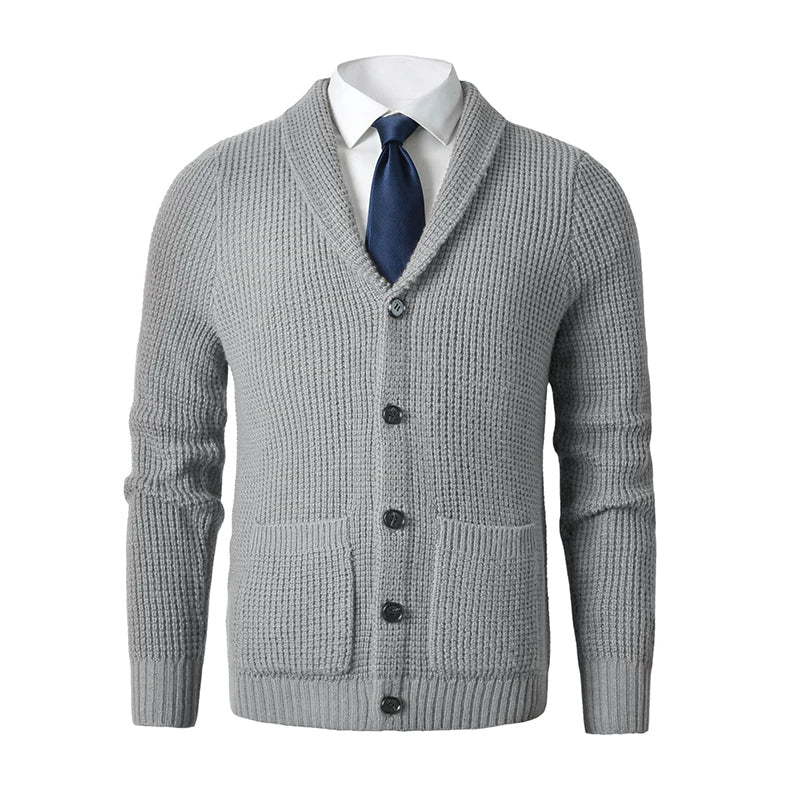 Männers Strickjacke im eleganten Stil - Volkeas