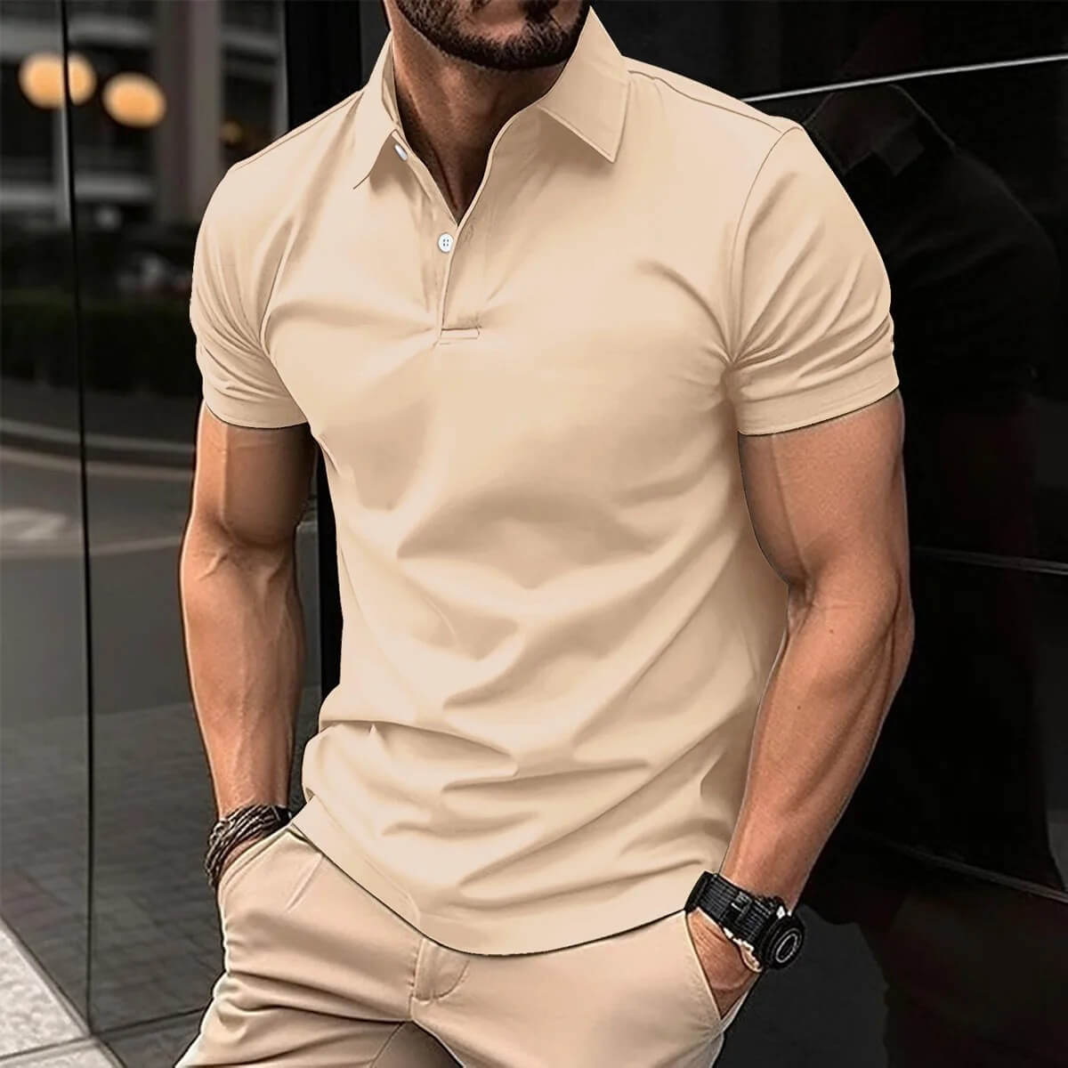 Edles Herren-Sommerhemd Guidon