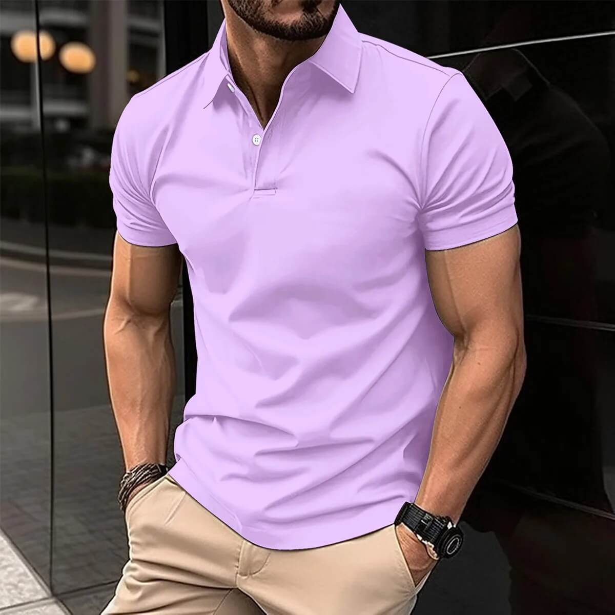 Edles Herren-Sommerhemd Guidon