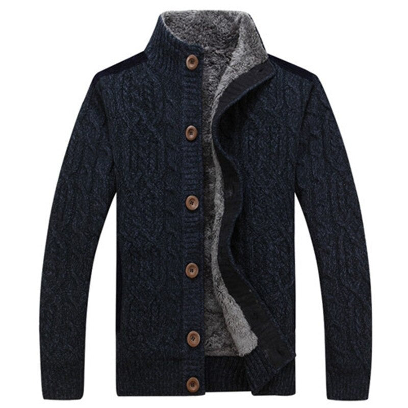 Männer Fleece Strickjacke - Fridri