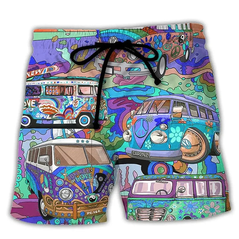 Klassische, stylische Herren-Strandshorts - Magno