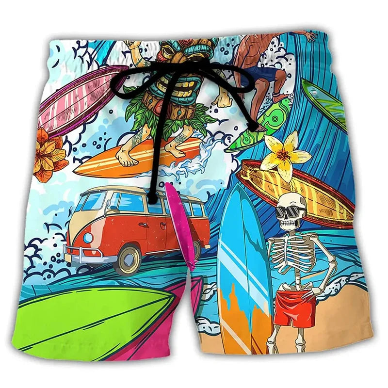 Klassische, stylische Herren-Strandshorts - Magno