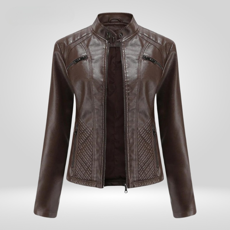 Damen Lederjacke Piper - Modernes Design