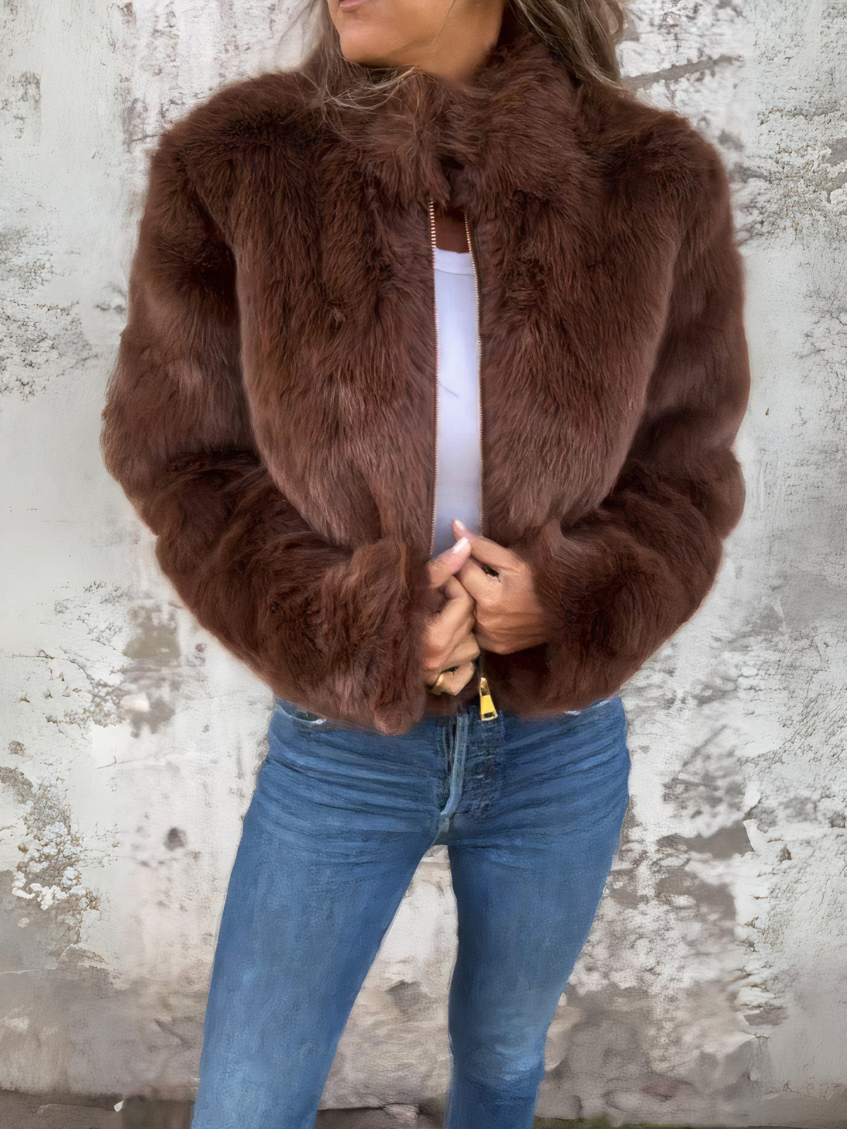 ModeGeist | Damenjacke Warm und Stilvoll Chic und Bequem