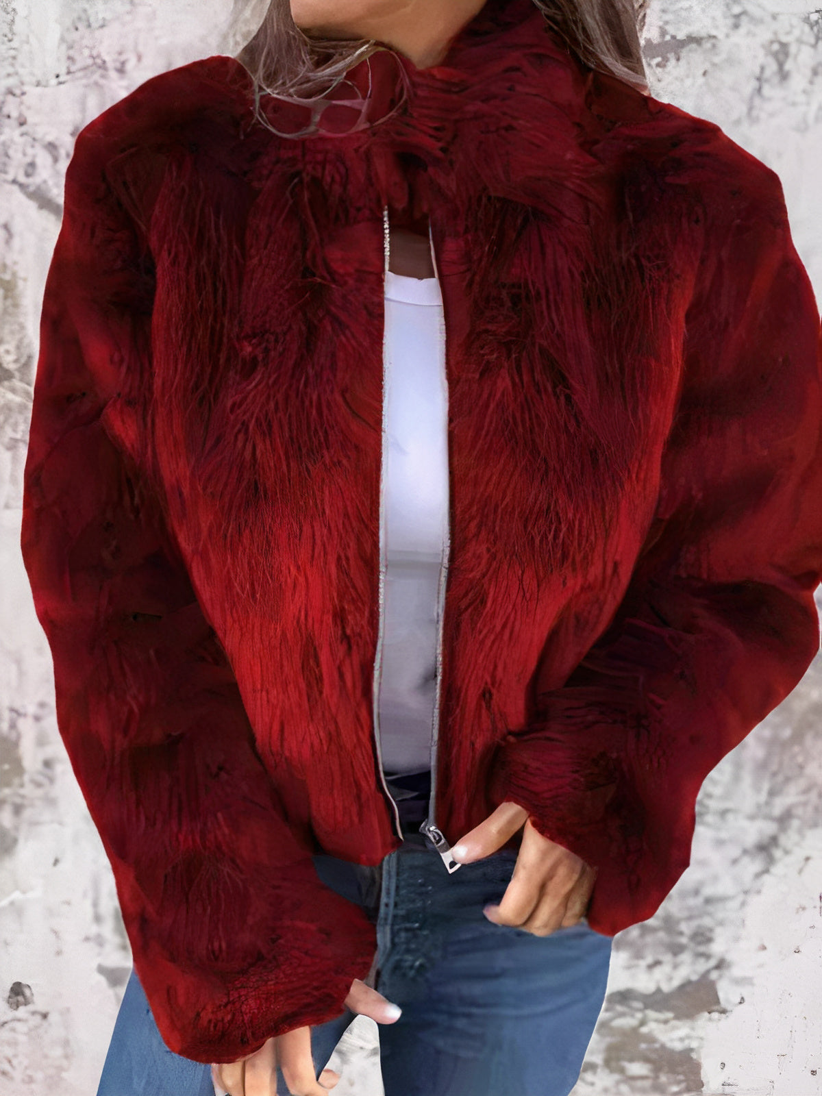 ModeGeist | Damenjacke Warm und Stilvoll Chic und Bequem