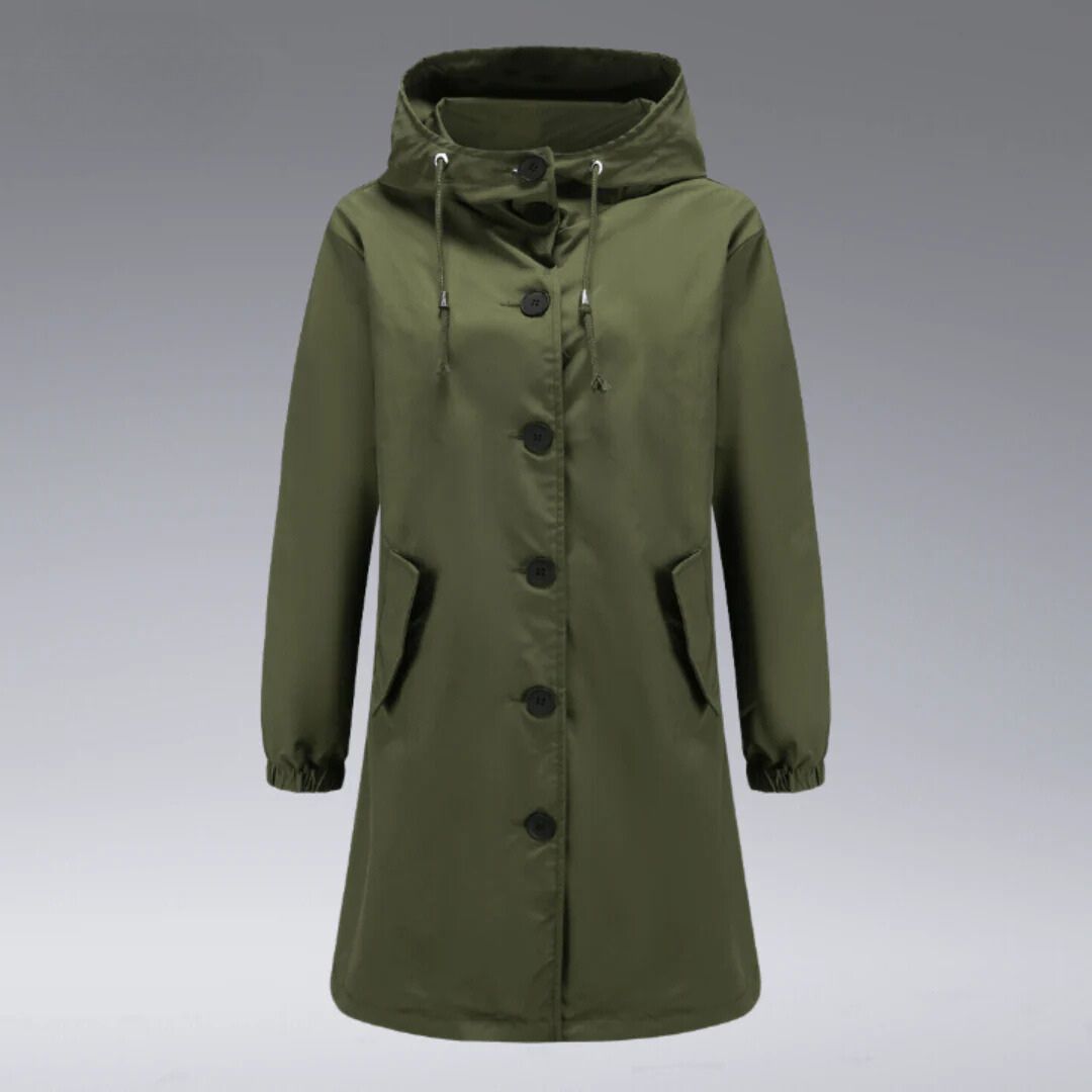 Elegantes Damen Windbreaker-Mantel - Katrin
