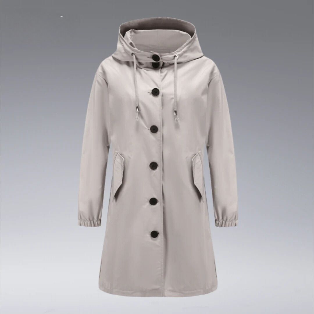 Elegantes Damen Windbreaker-Mantel - Katrin
