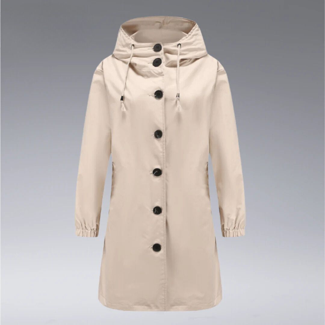 Elegantes Damen Windbreaker-Mantel - Katrin