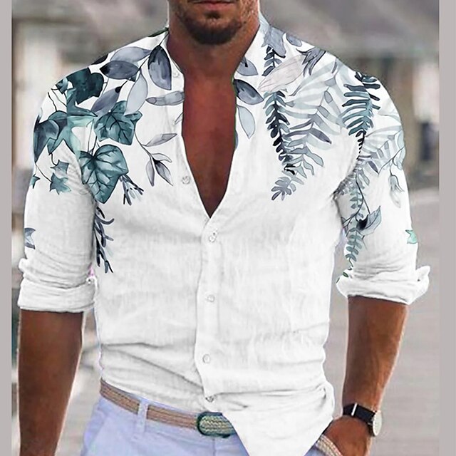 Sommerliches Strandhemd im eleganten Stil - Erwinus
