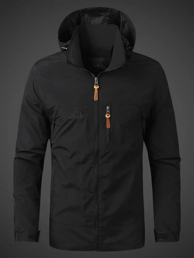 ModeGeist | Herren stilvolle wasserdichte Jacke