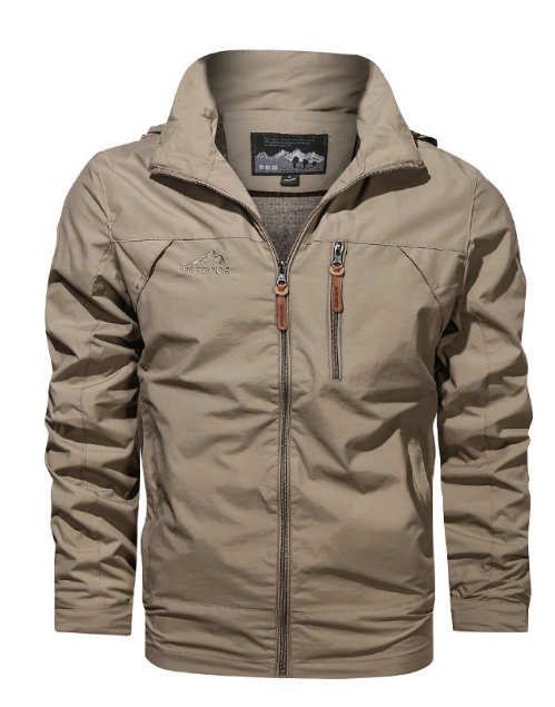 ModeGeist | Herren stilvolle wasserdichte Jacke