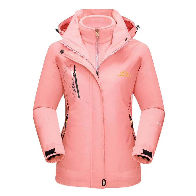 MILLICENT: Wasserdichte Jacke mit 3 Funktionen