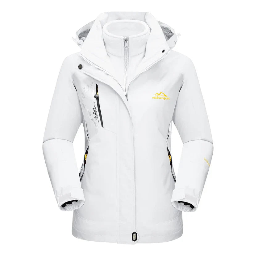 MILLICENT: Wasserdichte Jacke mit 3 Funktionen