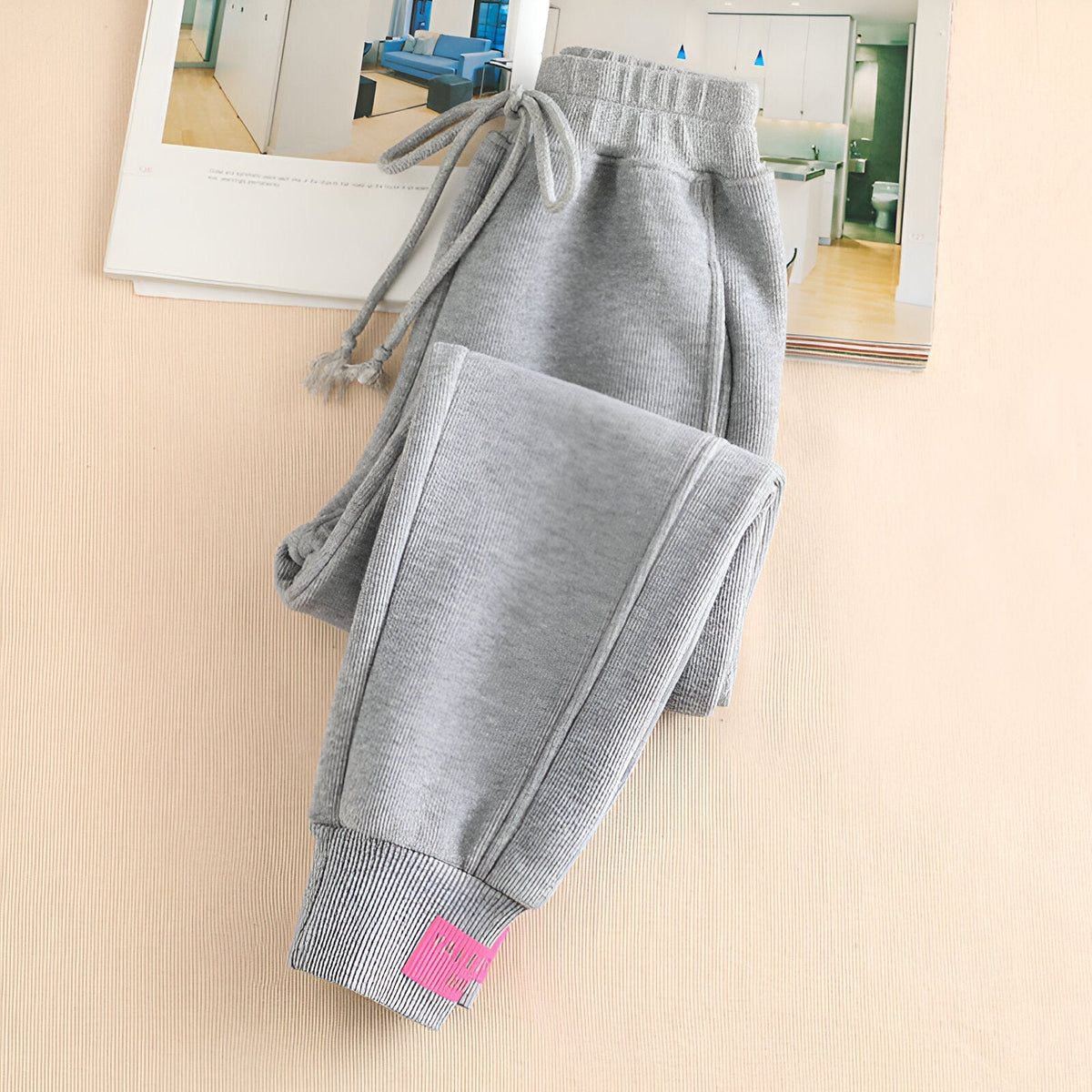Neue graue Damen-Jogginghose (Elisa)