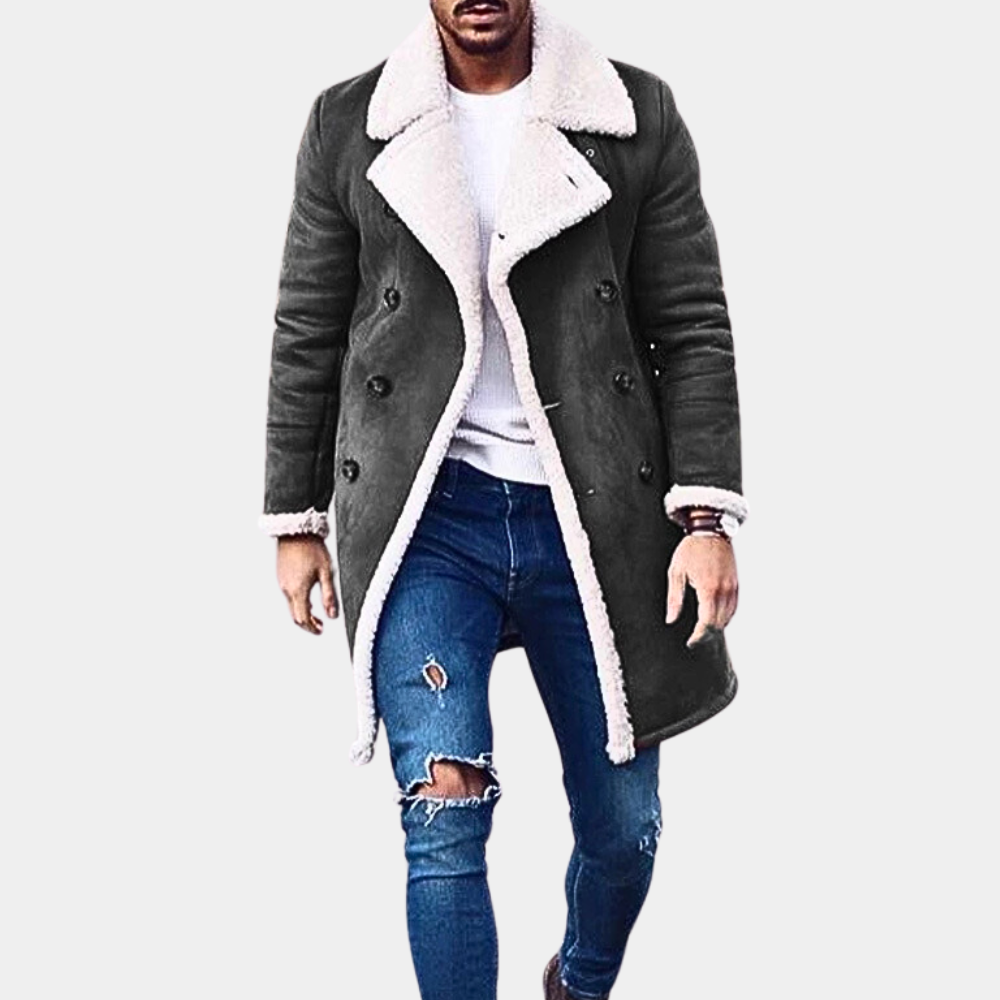 ModeGeist | Eleganter und warmer Wintermantel für Männer