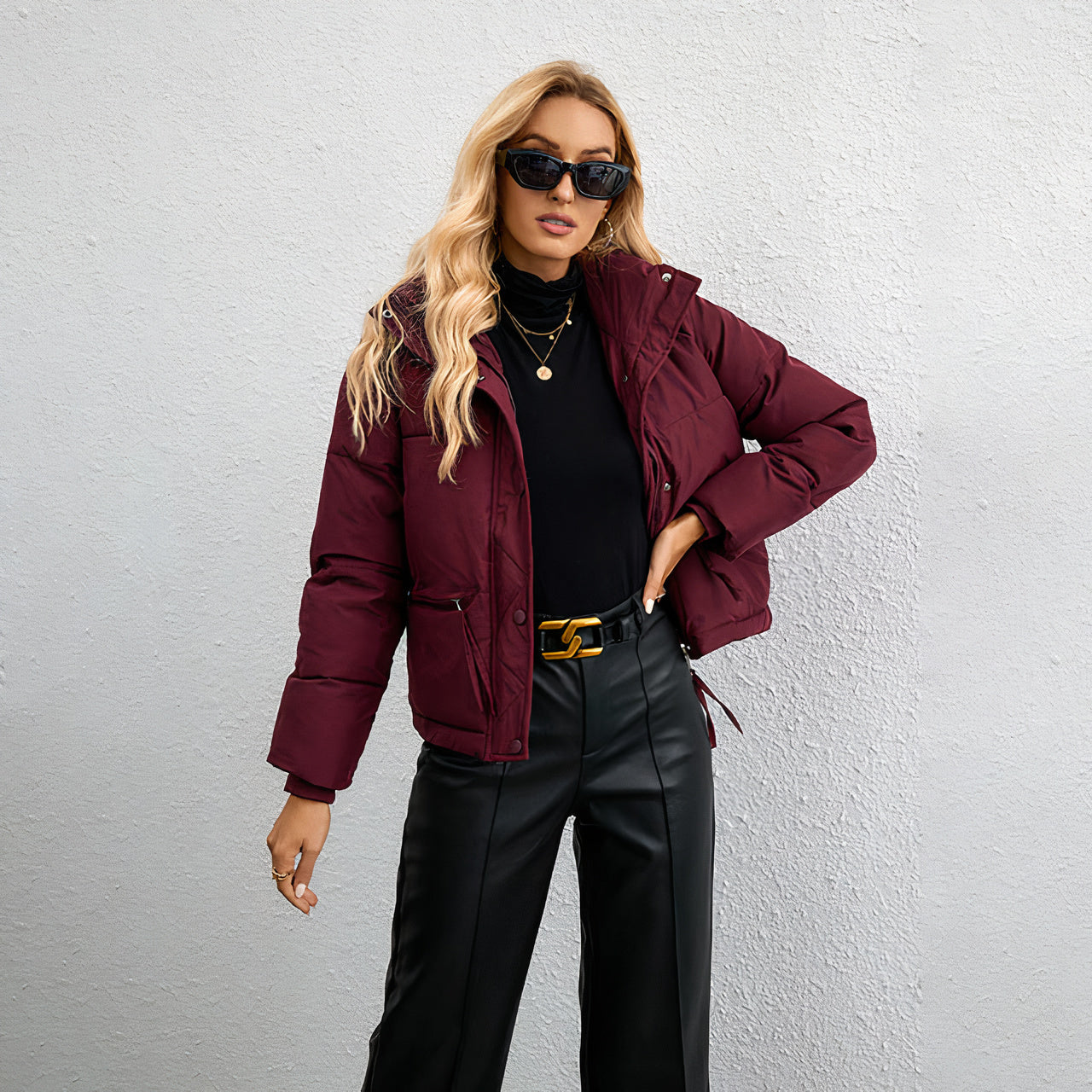 Modische Damen Daunenjacke Agathe
