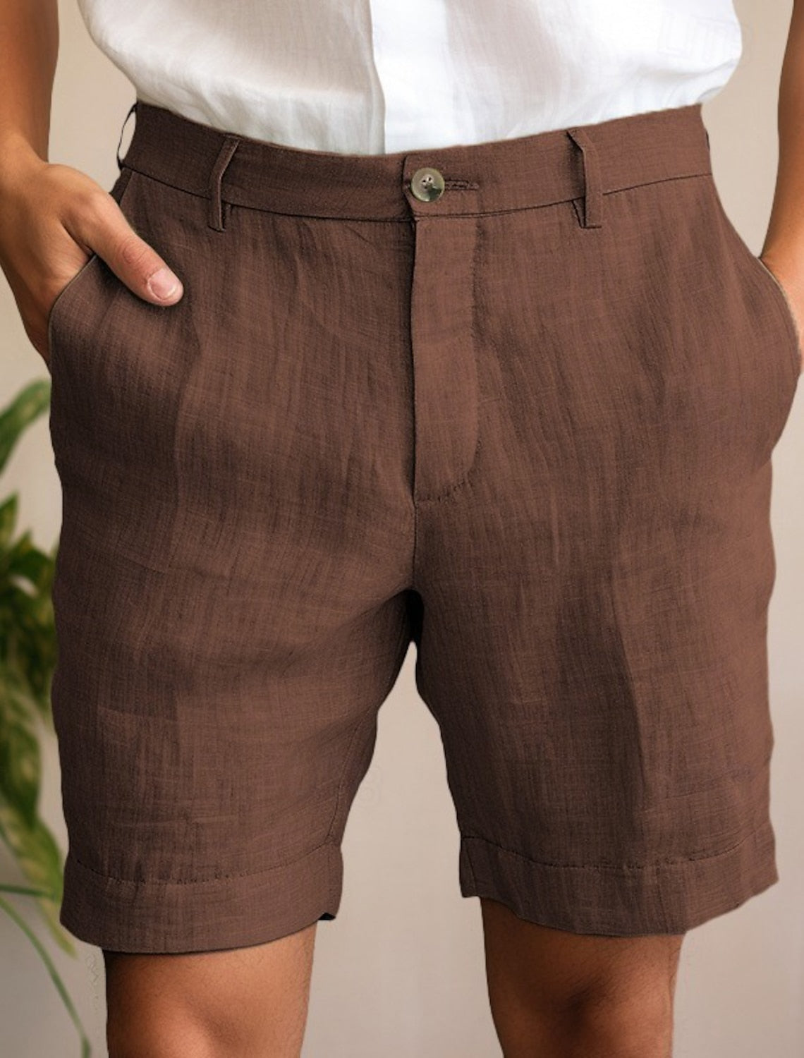 Moderne Leinen-Shorts für den Sommer von Asmus