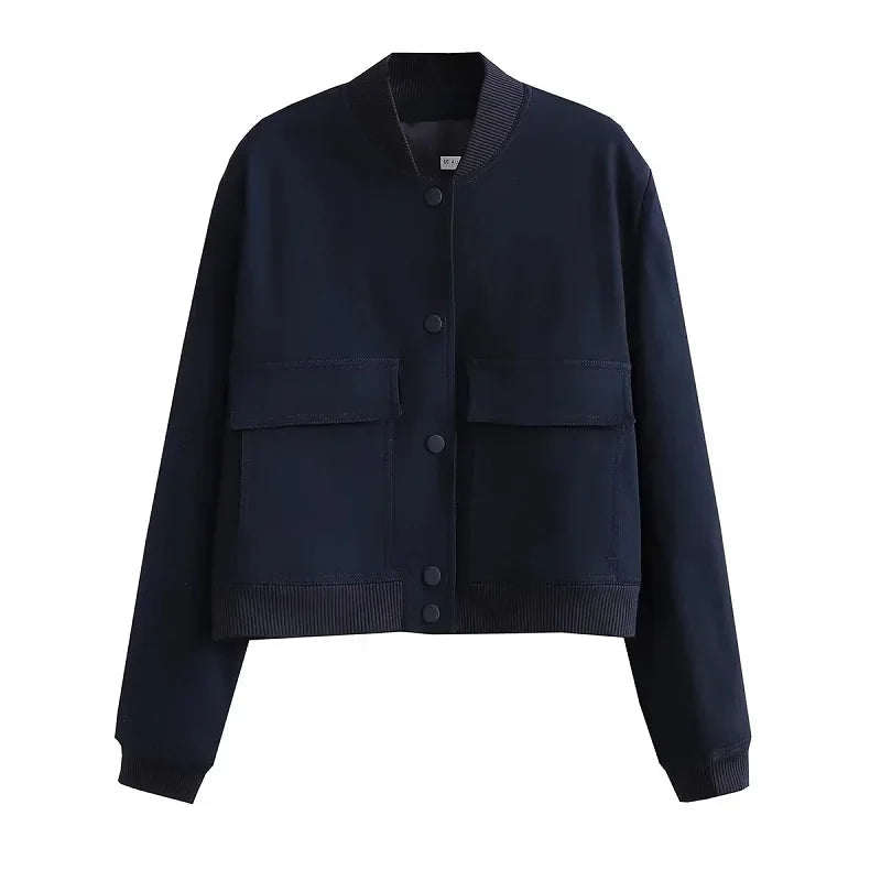 Hannelore: Modern Warm Baseball Jacket