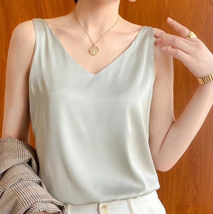 Seidig weiches, elegantes und luftiges Damen-Tanktop von Fudus