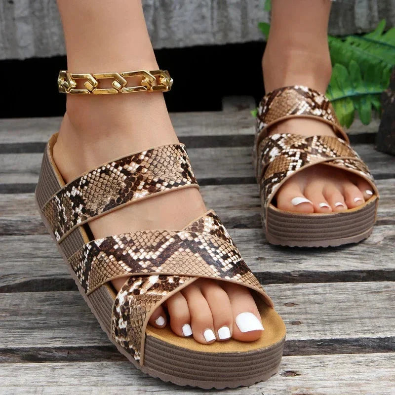 Sommer-Sandalen für Damen mit Fußbett - Ludmilla