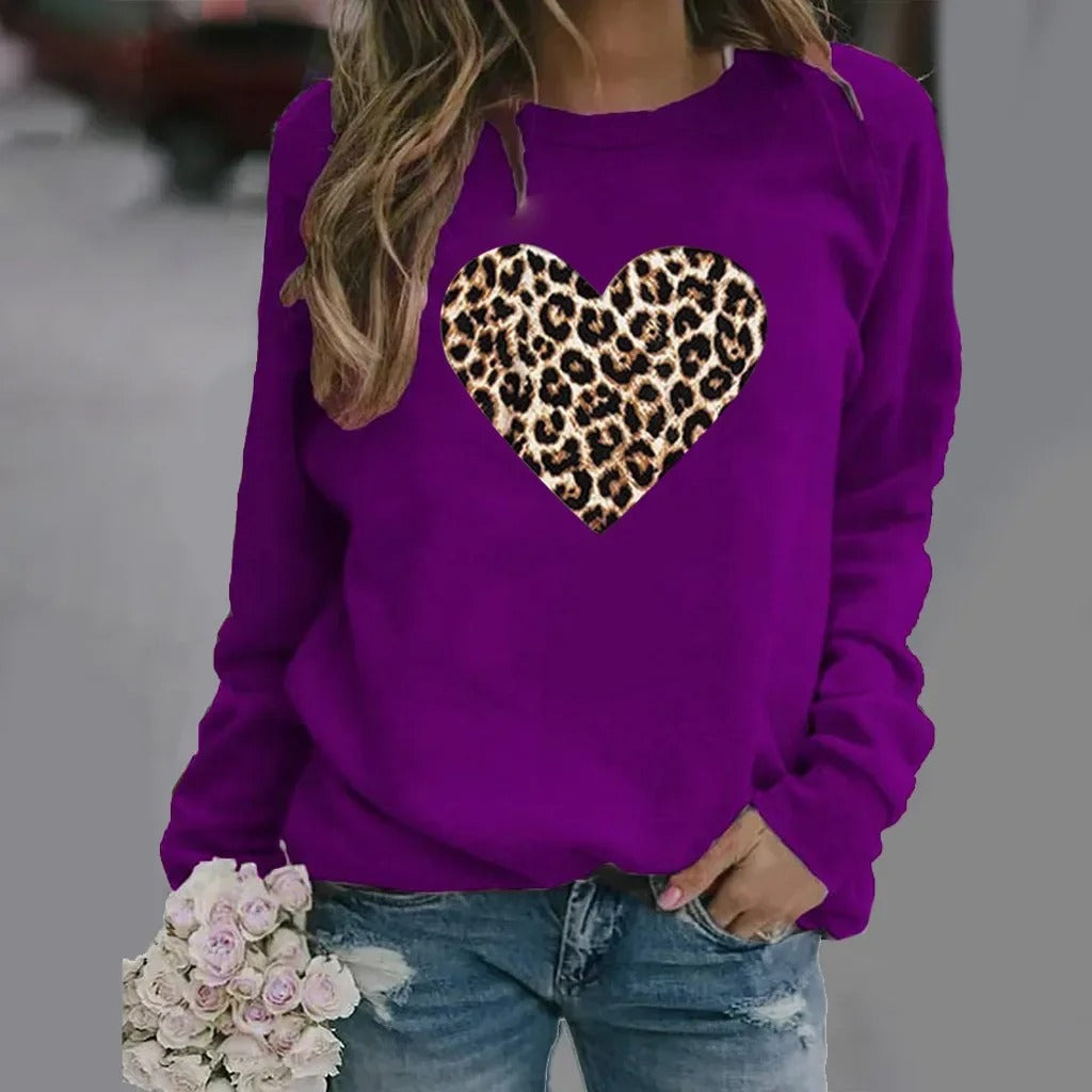 ModeGeist | Damen Rundhals Pullover mit Tiermotiven