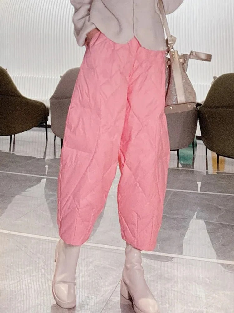 ModeGeist | Winddichte Weiche Baumwollhose für Den Winter