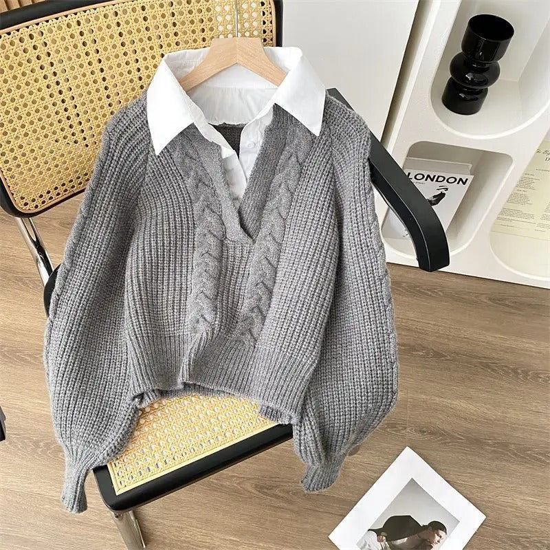 ModeGeist | Strickpullover Im Retro Modestil