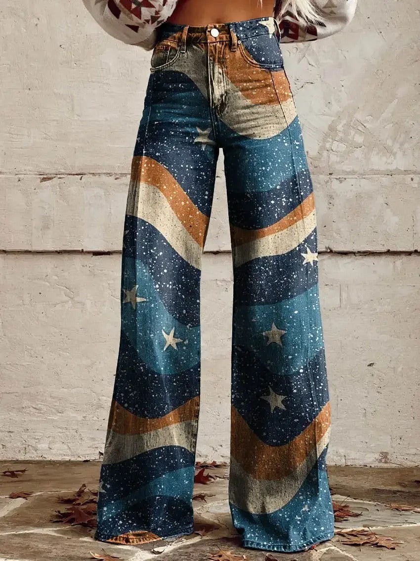 Edie: Weite Retro-Hose