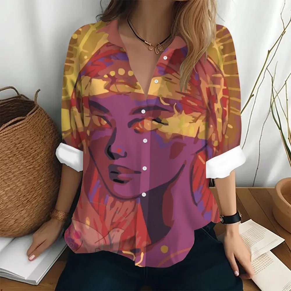Damen-Langarmshirt aus Rosmarin