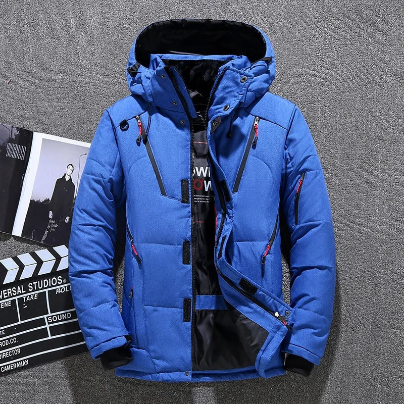 Große Kapuzenjacke für Herren
