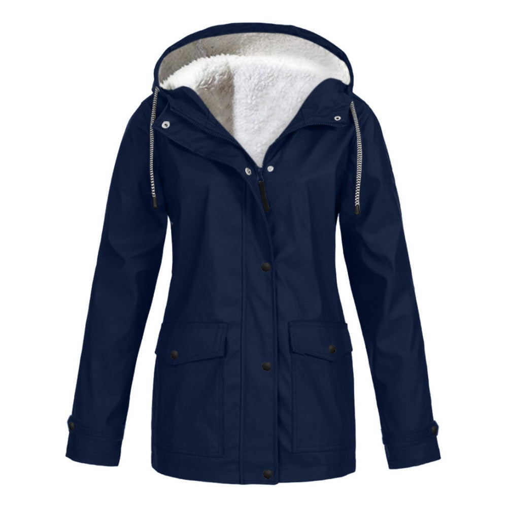 ModeGeist | Gemütliche Jacke mit Kapuze für Frauen