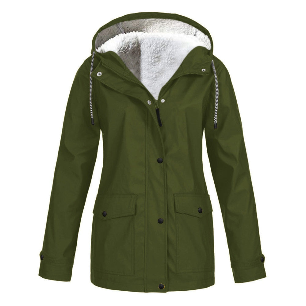 ModeGeist | Gemütliche Jacke mit Kapuze für Frauen