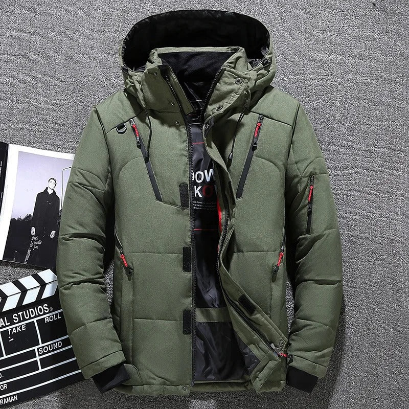 Große Kapuzenjacke für Herren