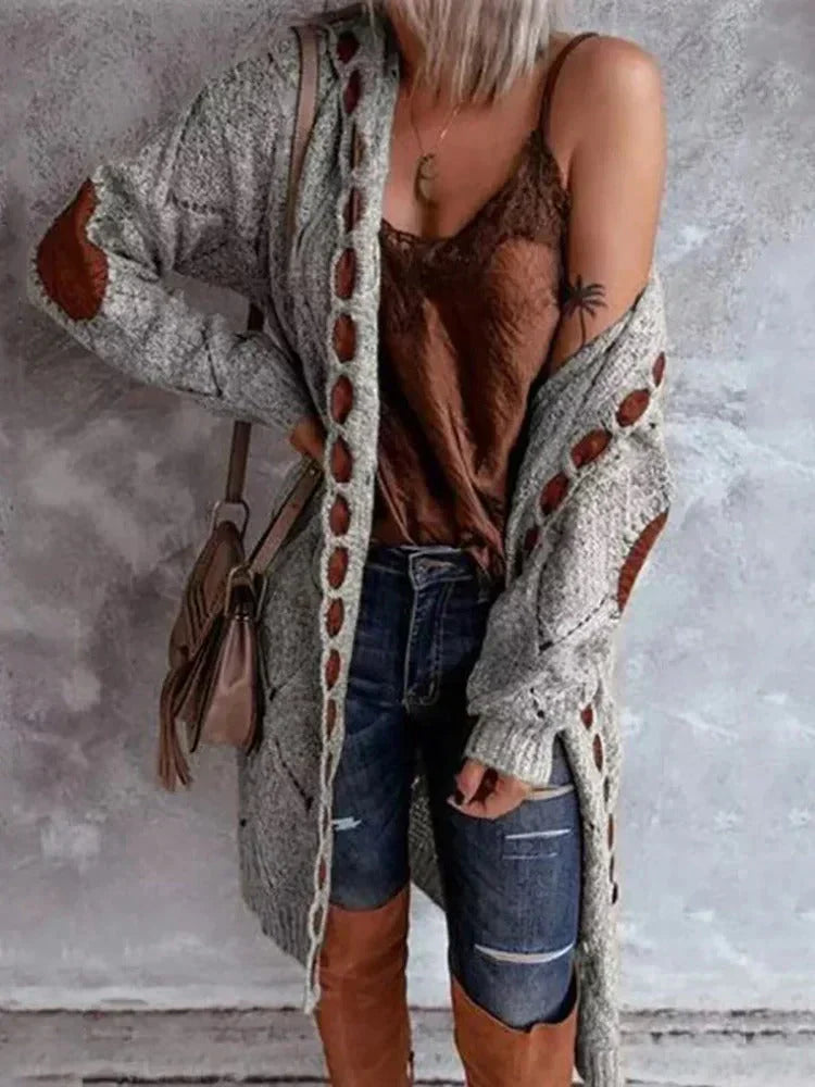 ModeGeist | Langarm-Cardigan Im Vintage-Stil
