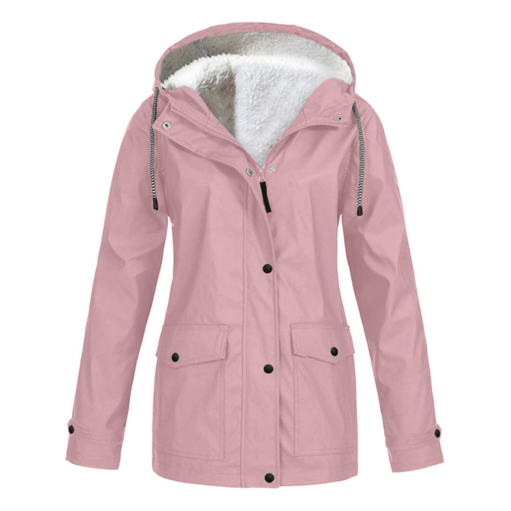 ModeGeist | Gemütliche Jacke mit Kapuze für Frauen