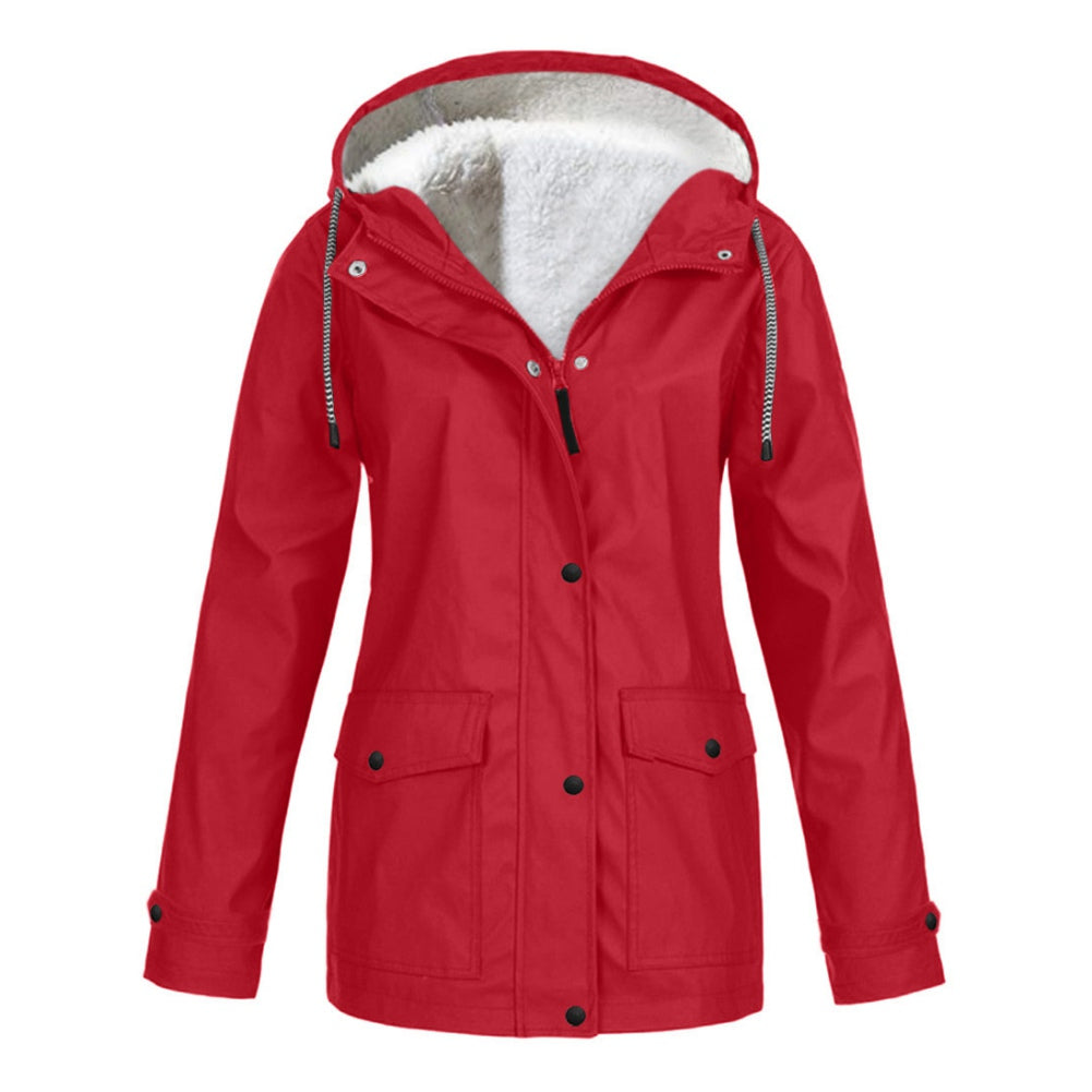 ModeGeist | Gemütliche Jacke mit Kapuze für Frauen