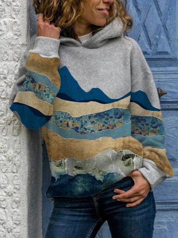 Fudus Damen Kapuzenpullover