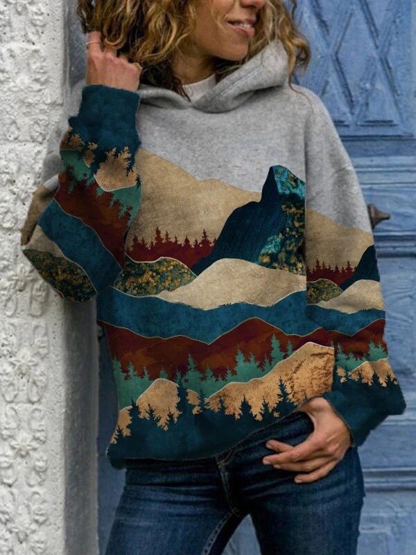 Fudus Damen Kapuzenpullover