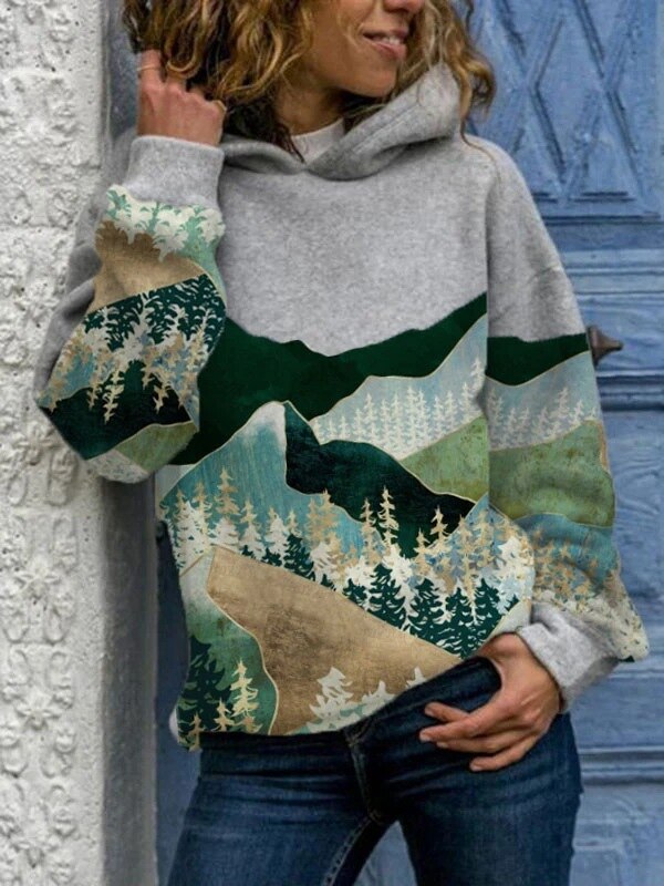 Fudus Damen Kapuzenpullover
