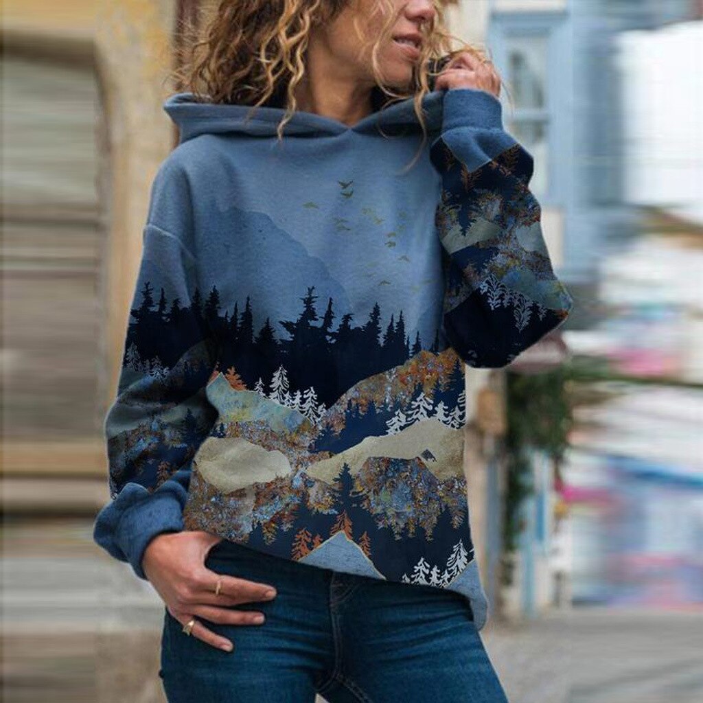 Fudus Damen Kapuzenpullover