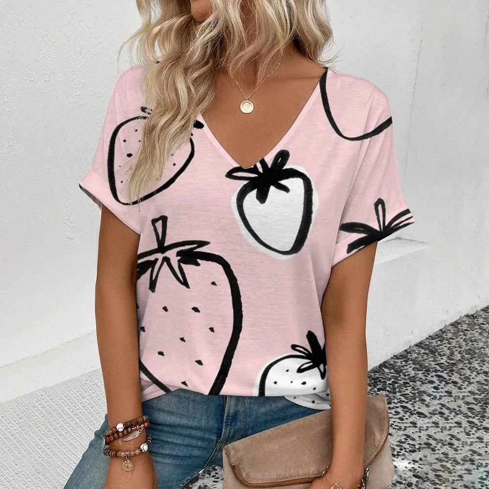 Mabel Obst Druck T-Shirt